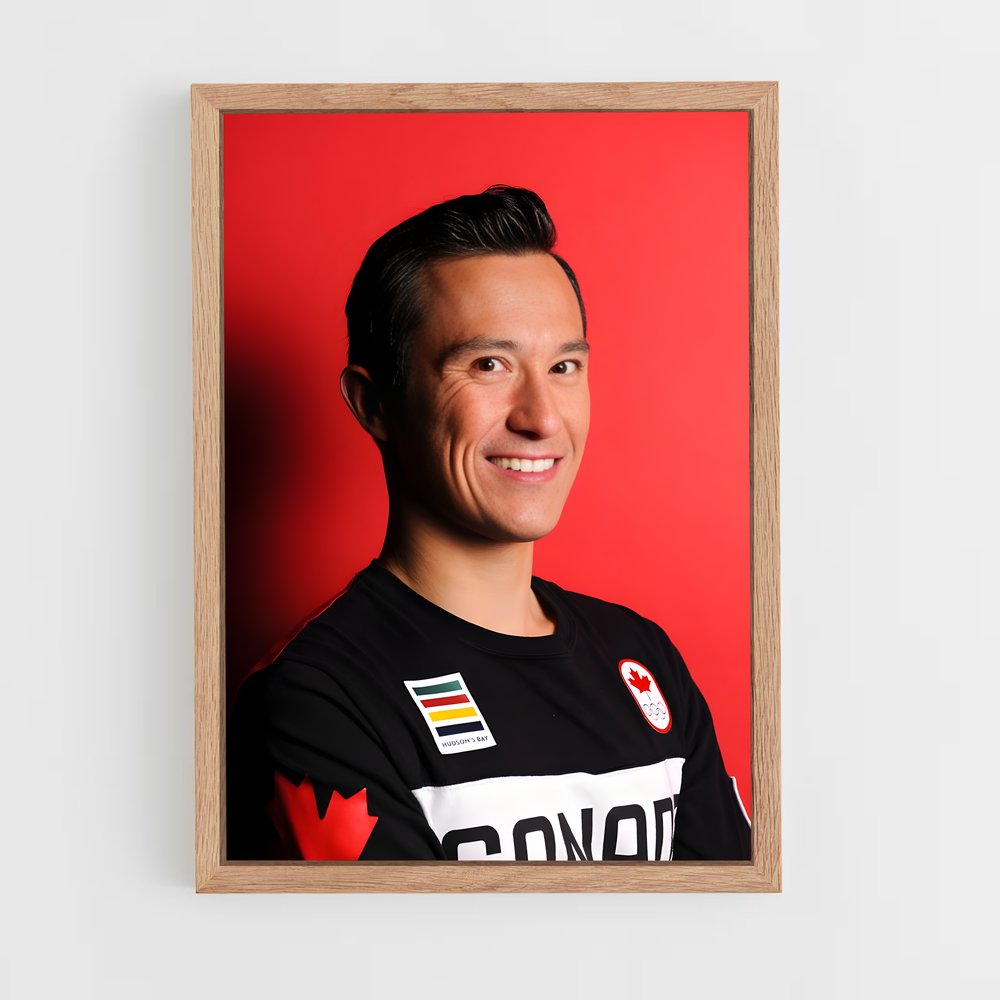 Poster Patrick chan créatives – affiche Patinage artistique (vue 4)